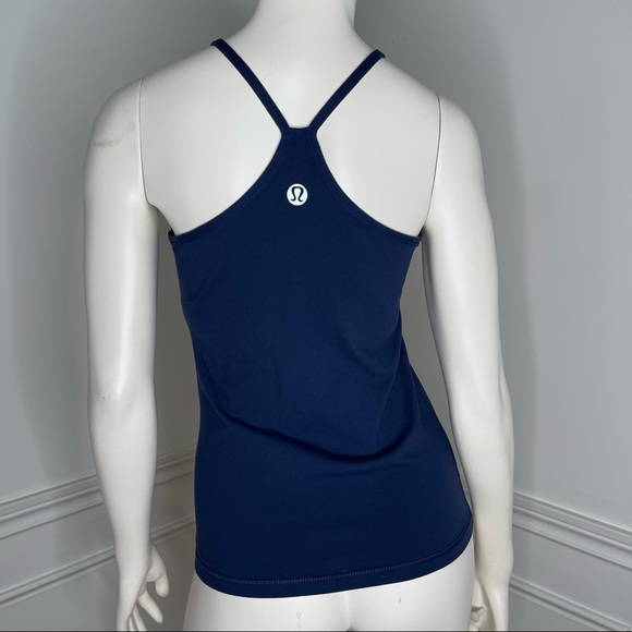 MADE IN CANADA lululemon Power Y Tank - Navy - Picture 3 of 5